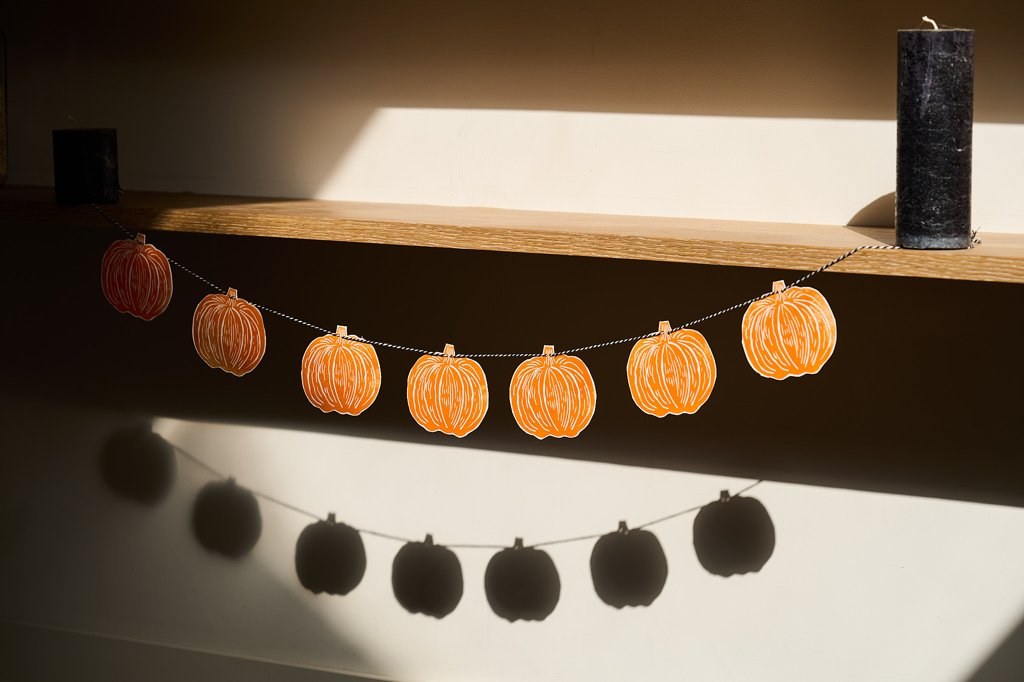 Halloween Pumpkin Garland