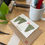 Thumbnail: Three trees and a present - Scandinavian inspired Christmas Card