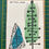 Thumbnail: Mid-Century Modern Handprinted Christmas Card - Pair of styled trees 'Small Atom
