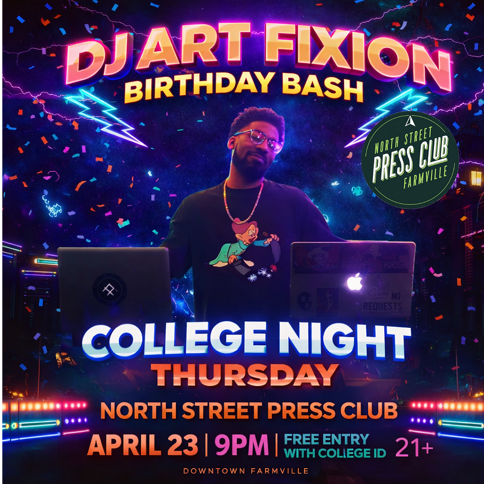 College Thursday with DJ Art Fixion