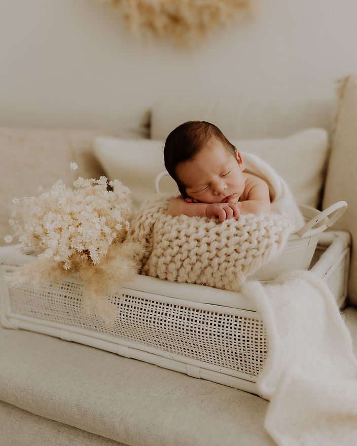 babyfotoshooting natürlich und ungestellt