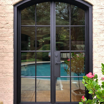 steel french door
