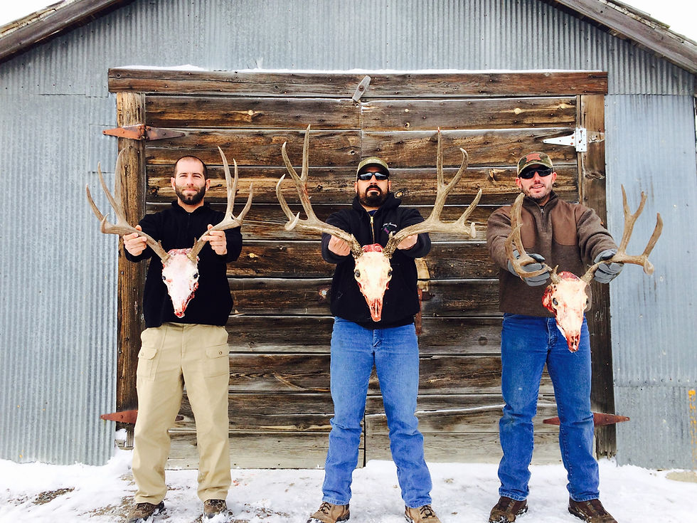 Proud Montana Hunters
