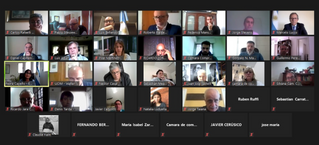 Reunión con embajadores en Centro América