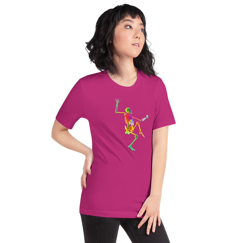 Thumbnail: Dancing Skeleton Unisex T-Shirt