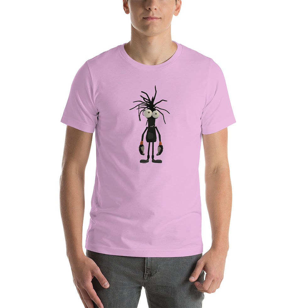 Thumbnail: 3D Stick Figure 2 Unisex T-Shirt