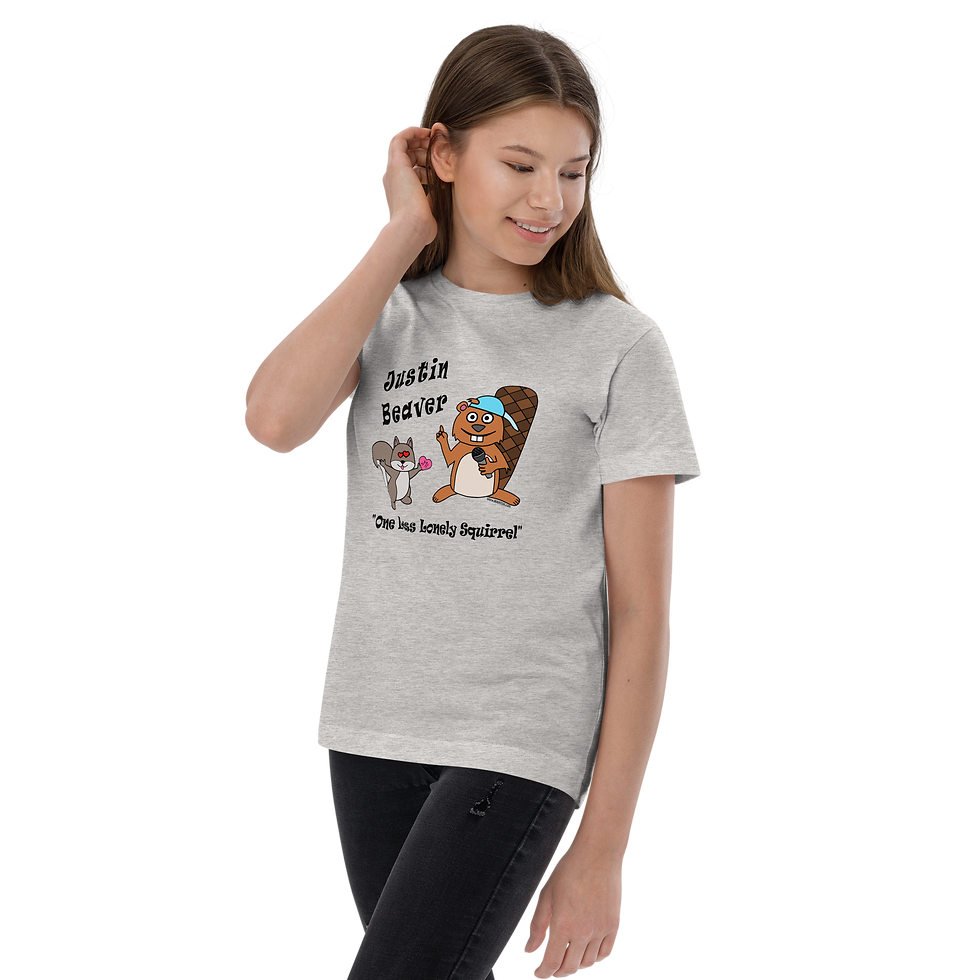 Thumbnail: Justin Beaver Youth Jersey T-shirt