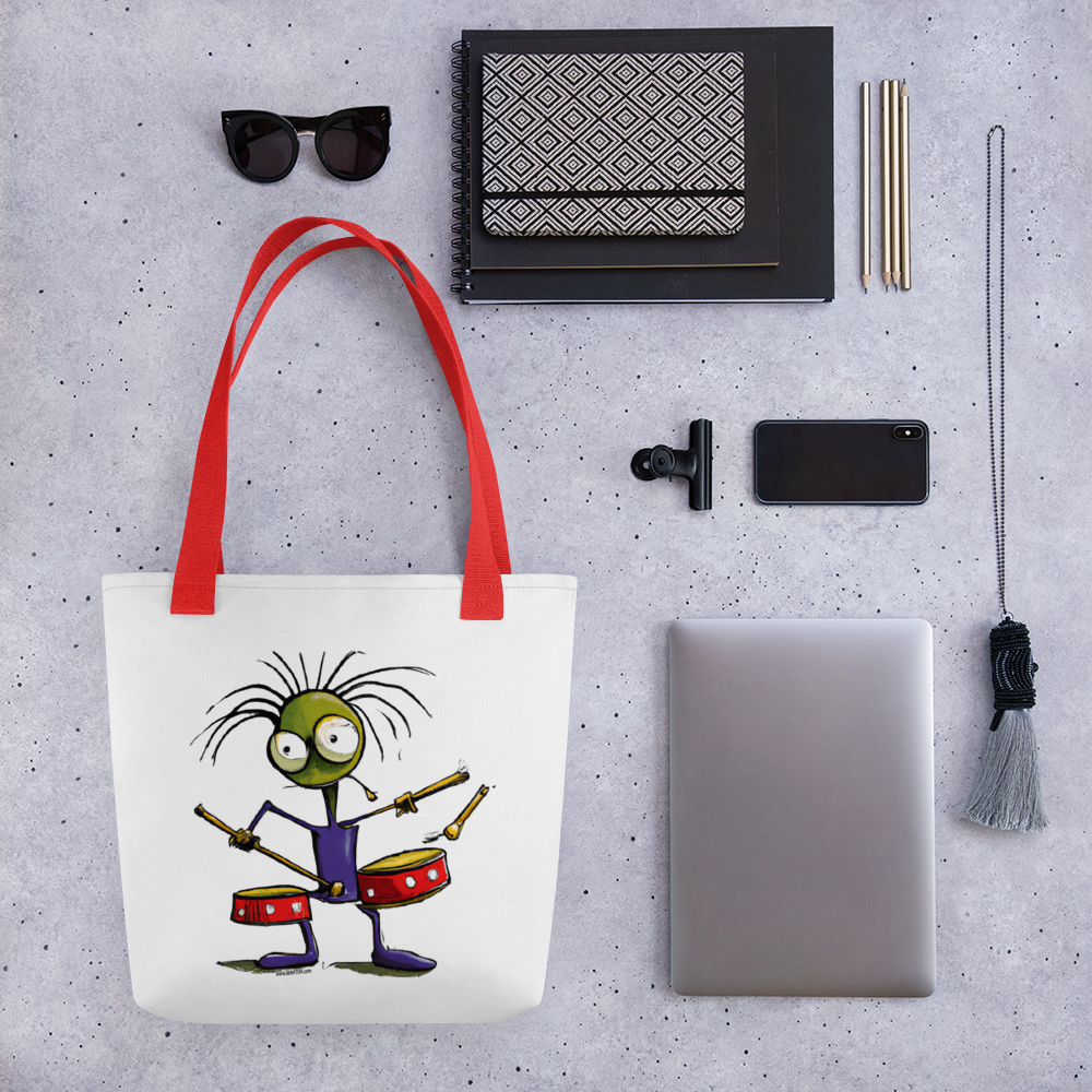 Offbeat Drummer 1 Tote Bag