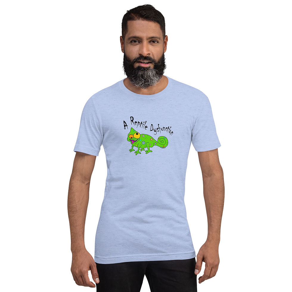 Thumbnail: A Reptile Dysfunction Unisex T-Shirt