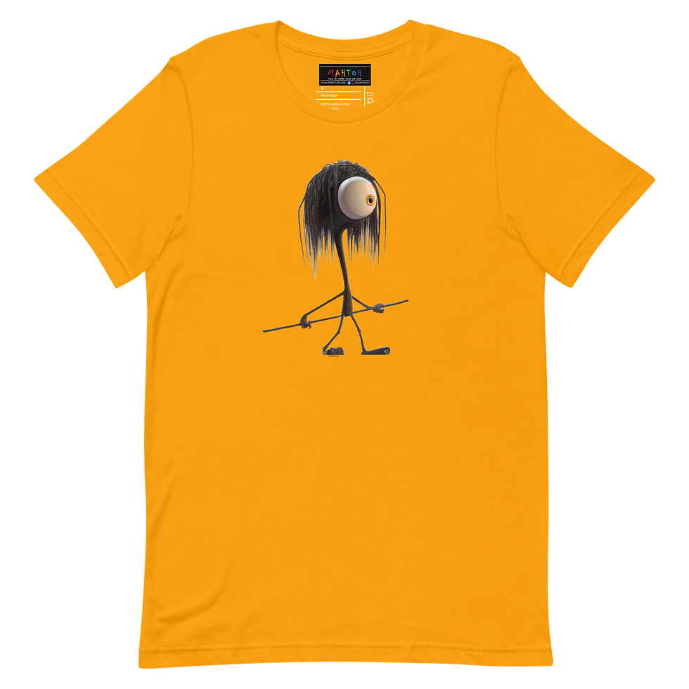 Thumbnail: 3D Stick Figure Unisex T-Shirt