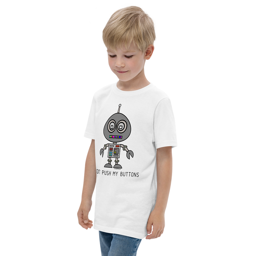 Thumbnail: Robot Youth Jersey T-shirt