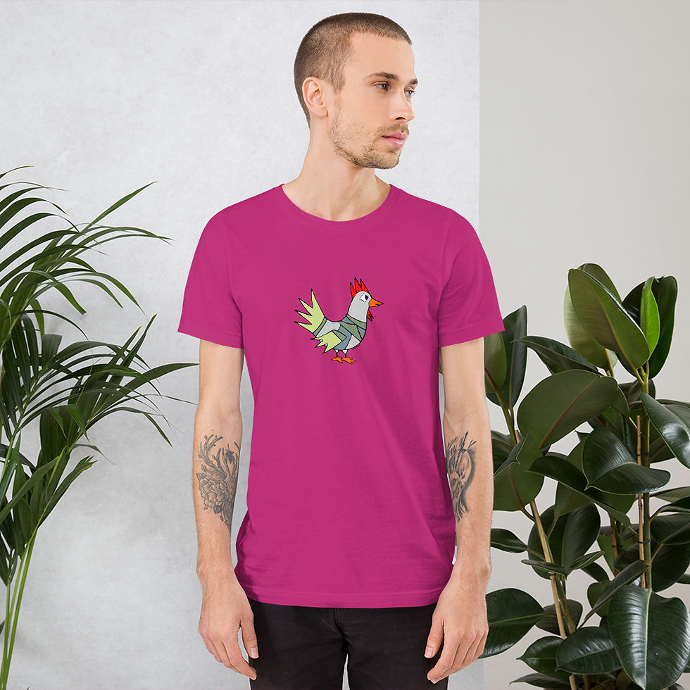 Thumbnail: Steampunk Rooster 3 Unisex T-Shirt