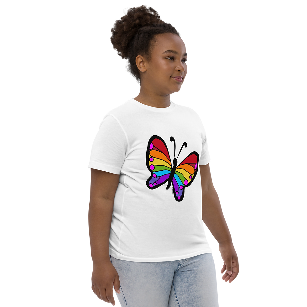Thumbnail: Butterfly Youth Jersey T-shirt