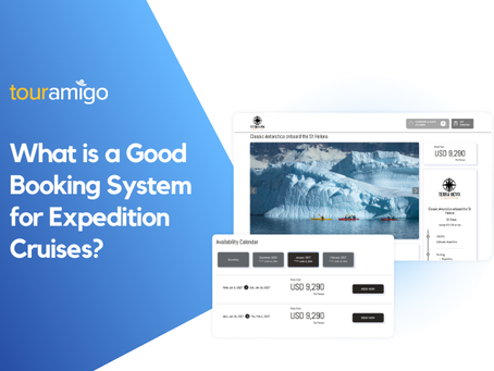 Booking system for expedition cruises