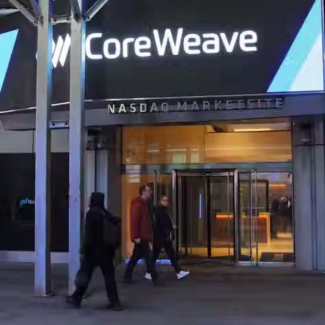 CoreWeave Shares Jump After Nvidia Invests $2B to Expand AI Data Center Capacity