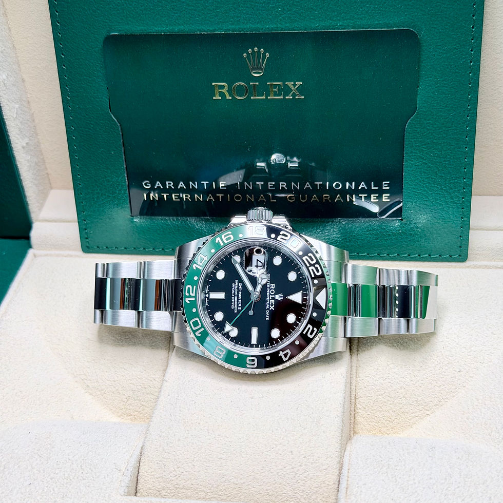 Thumbnail: 2023 Rolex GMT Master II “Sprite” Reference 126720VTNR Full Set