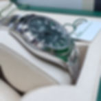 Thumbnail: 2022 Rolex Datejust 41 Green Motif Rare Discontinued Dial Full Set-126334