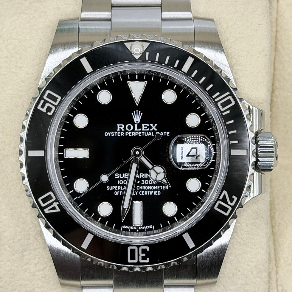 Thumbnail: Rolex 2018 Submariner Date w/Box and Papers, green and white hangtag