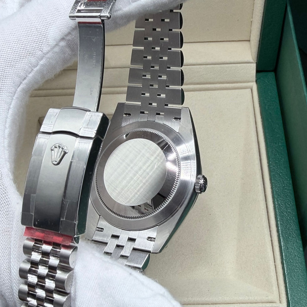 Thumbnail: 2025 Rolex Datejust 41 White Roman on jubilee-Stickered Full set. Ref: 126334