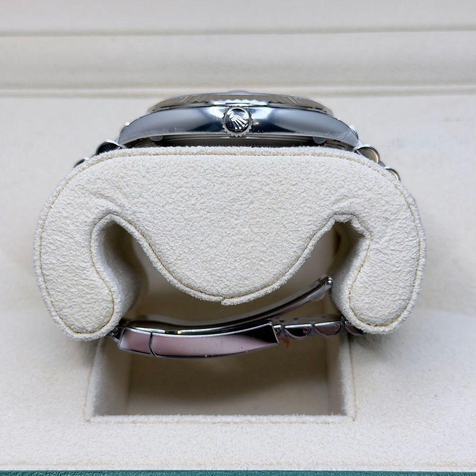 Thumbnail: 2025 Rolex Datejust 41 Blue Roman on Jubilee-Full Set & Stickered. Ref: 126334