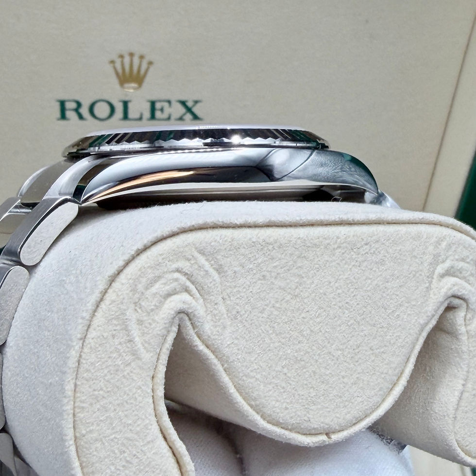 Thumbnail: 2026 Rolex Blue Stick Dial Datejust 41 BNIB Full Set. Ref: 126334
