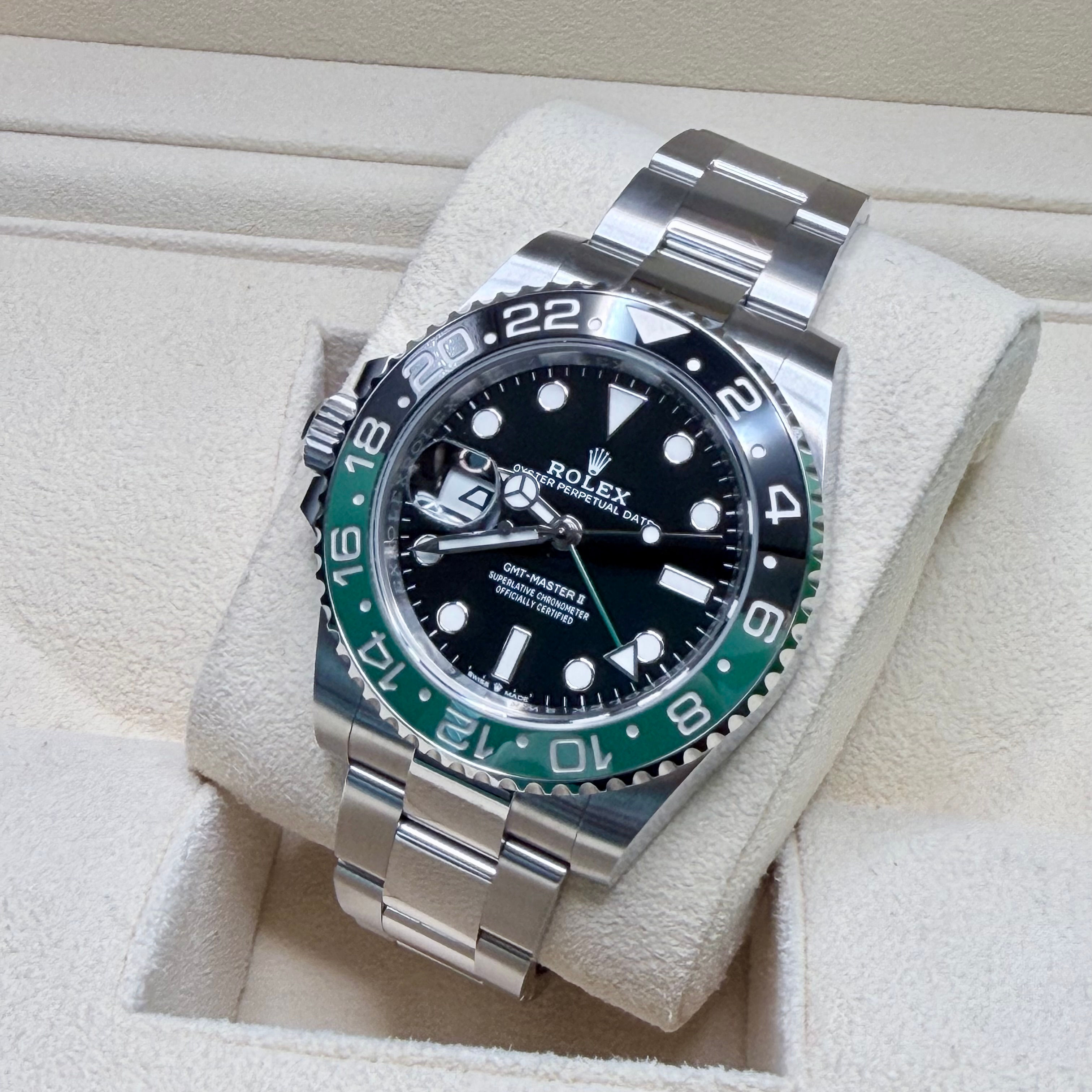 2023 Rolex GMT Master II “Sprite” Reference 126720VTNR Full Set