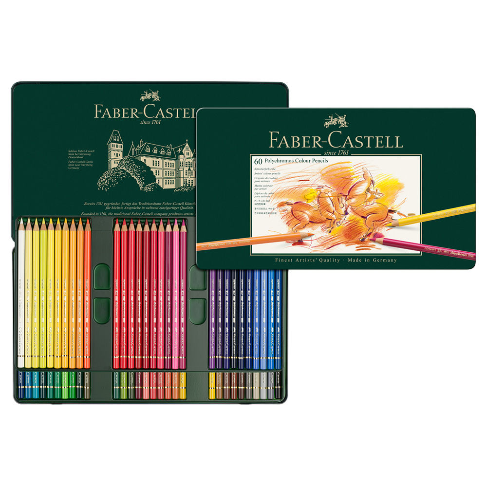 Colores Polychromos x60