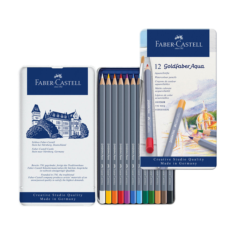 Colores GoldFaber acuarelables x12
