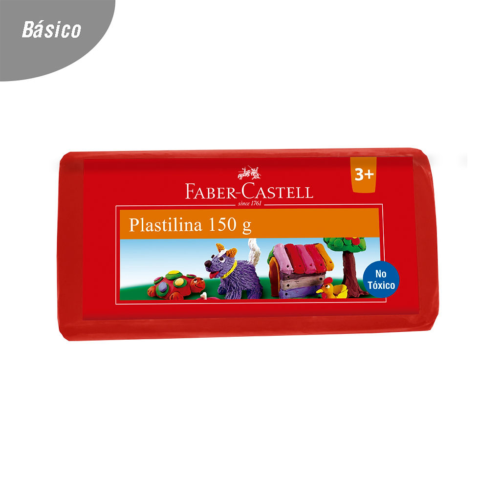 Miniatura: Bloque de plastilina 150gr