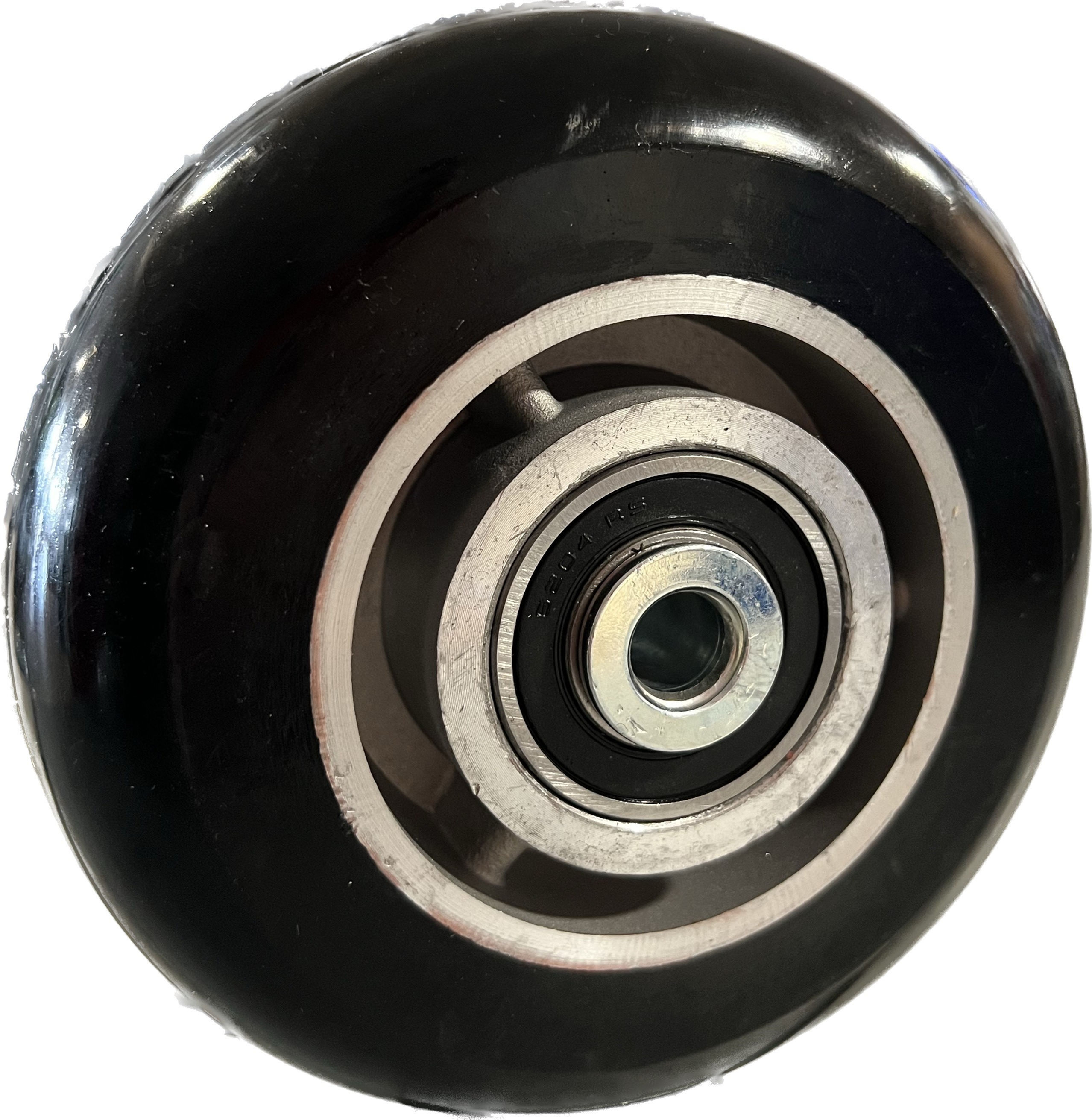 Rueda de Aluminio con Poliuretano 6X2"