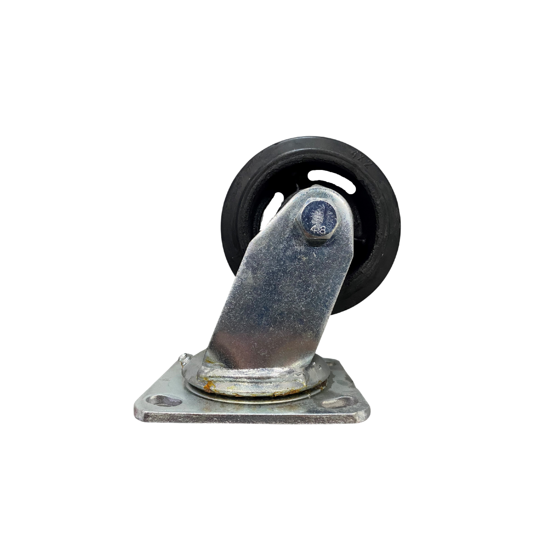 Rueda Goma con Hierro 4X2 Giratoria