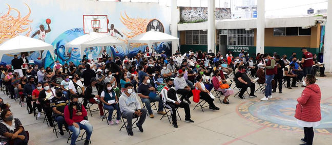 INICIA EN NAUCALPAN VACUNACIÓN CONTRA COVID-19 A PERSONAS DE 40 A 49 AÑOS