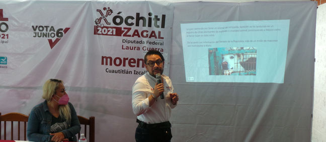 EN IZCALLI SE ERRADICARÁ EL MALTRATO ANIMAL: DANIEL SERRANO