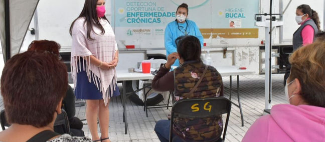REALIZA NAUCALPAN JORNADAS DE DETECCIÓN CONTRA CÁNCER DE MAMA