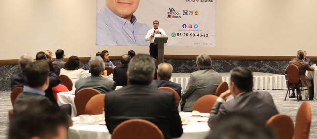 EMPRESARIOS DE LA CONFEDERACIÓN PATRONAL DE LA REPÚBLICA MEXICANA BRINDA SU APOYO A TONY RODRÍGUEZ
