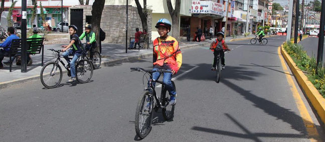 PROMUEVEN EN NAUCALPAN EL USO DE LA BICICLETA