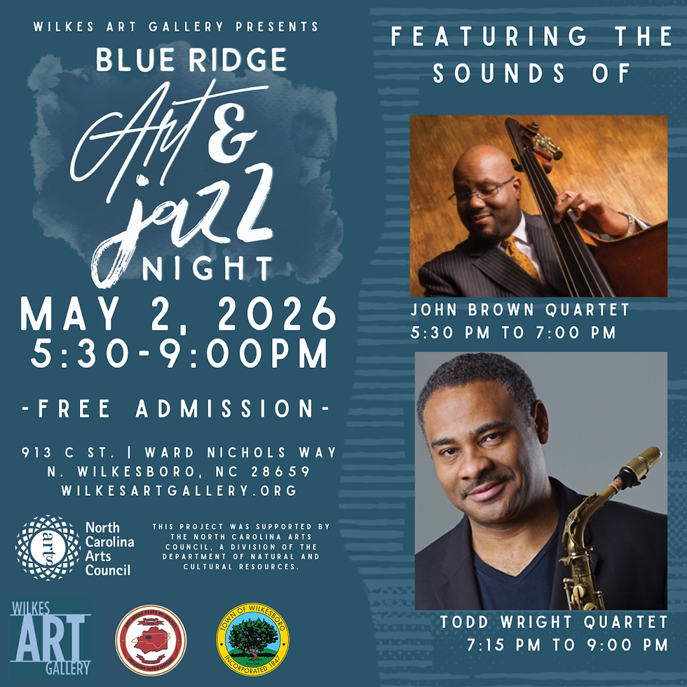3rd Annual Blue Ridge Art and Jazz Night (FREE)