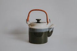 VINTAGE POTTERY TEAPOT