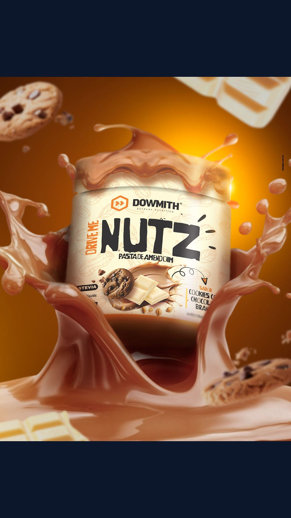 Miniatura: PASTA DE AMENDOIM 650G DOWMITH