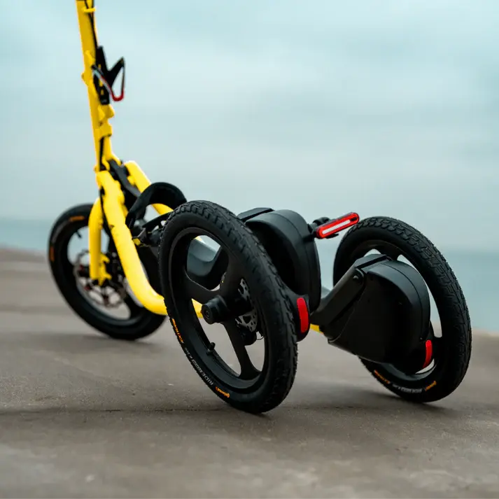 Yellow three-wheeled Me-Mover Series
