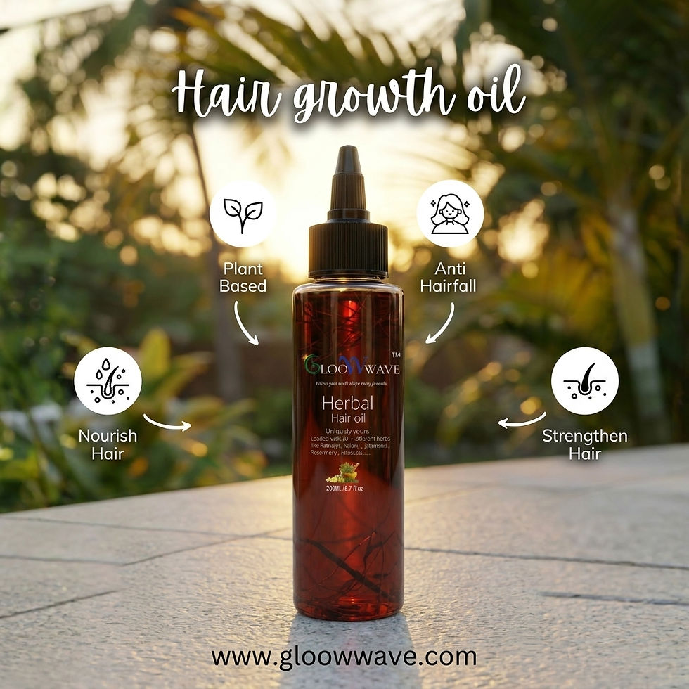 Thumbnail: benefits of glowwave hair oil