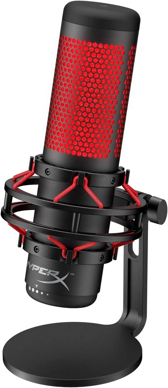 HyperX QuadCast - USB Condenser Gaming Microphone, for PC, PS4, PS5 and Mac, Ant