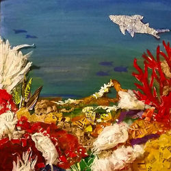 _D Trash art! Yay recycling!__( Coral bleaching.jpg Not yay