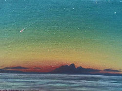 _August_ 5 by 7 acrylic on canvas