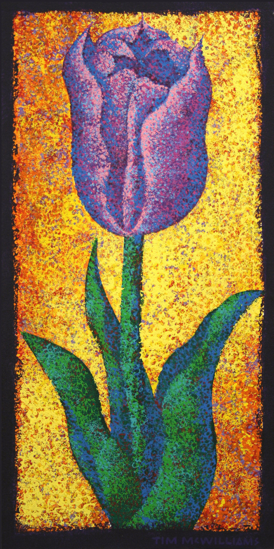 Tulip Purple - Giclee