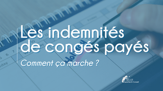 Les indemnités de congés payés