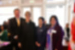 From left to right: Clerk of Court John Morrill, Chief Judge Cynthia Bashant, SD FBA President Kim Gregg, and SDCBA President Michelle Gastil.