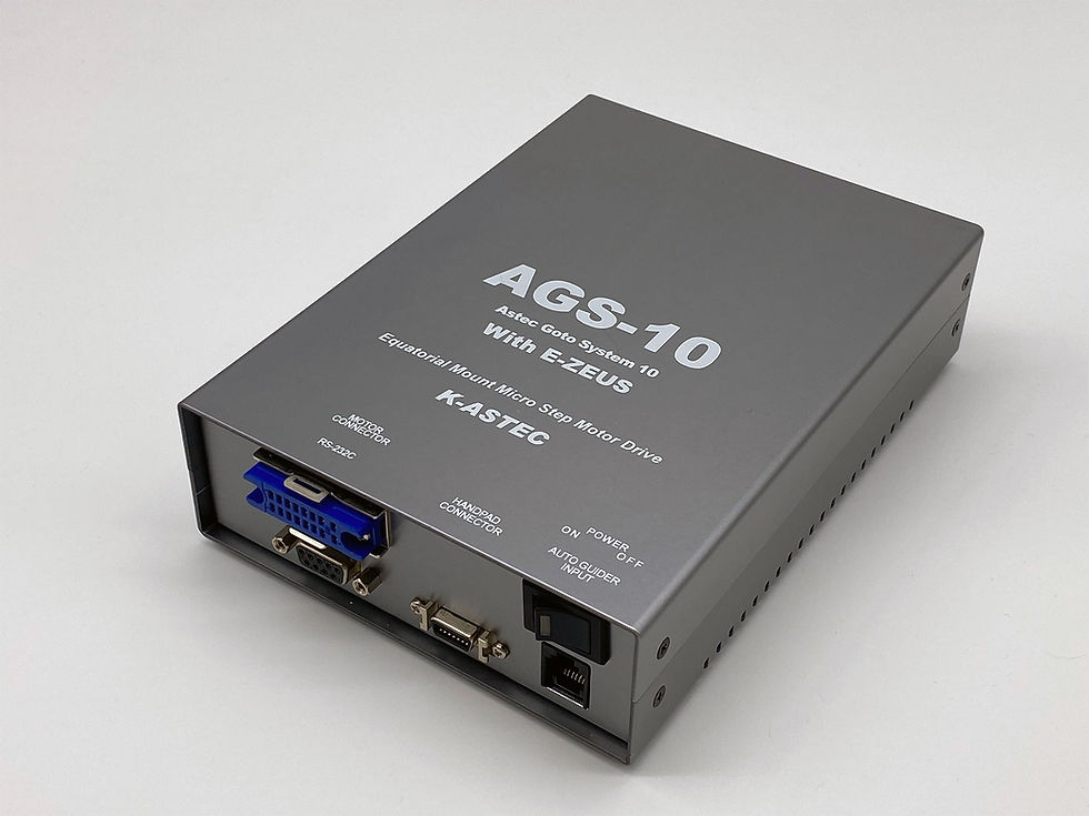 サムネイル： 【中古品】K-ASTEC AGS-10モータードライブセット（タカハシ J/JP/NJP赤道儀用）