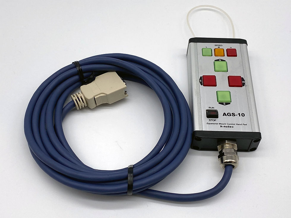 サムネイル： 【中古品】K-ASTEC AGS-10モータードライブセット（タカハシ J/JP/NJP赤道儀用）