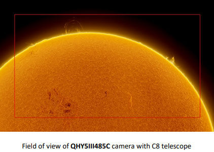 Thumbnail: QHYCCD QHY5III485C［ 非冷却・カラー ］【お取り寄せ】